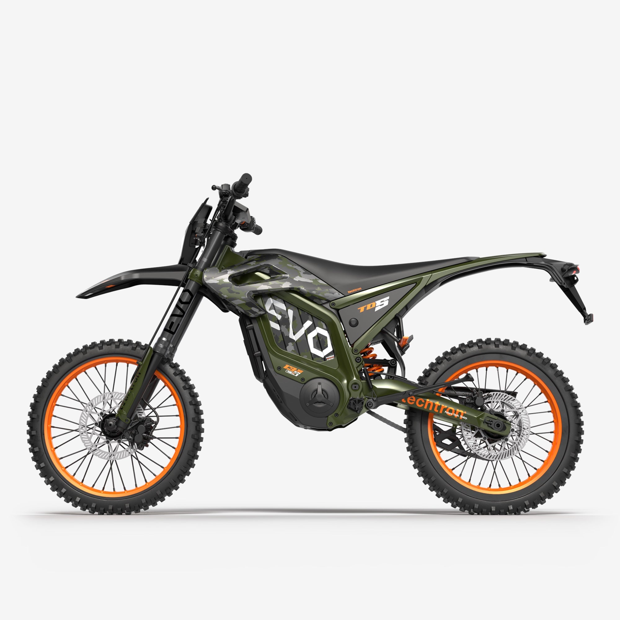 techtron TD5 EVO - 13.5 kW (74V 50Ah) e-Dirt Bike techtron