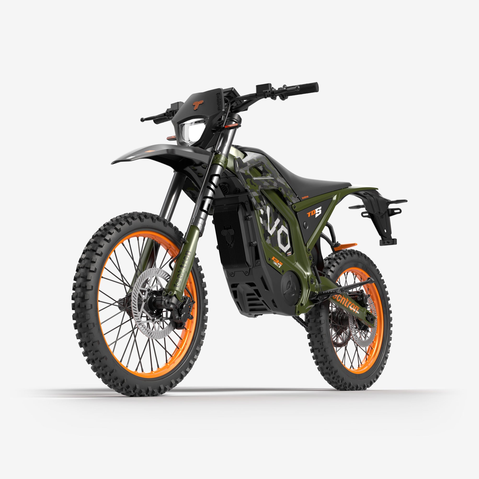 techtron TD5 EVO - 13.5 kW (74V 50Ah) e-Dirt Bike techtron