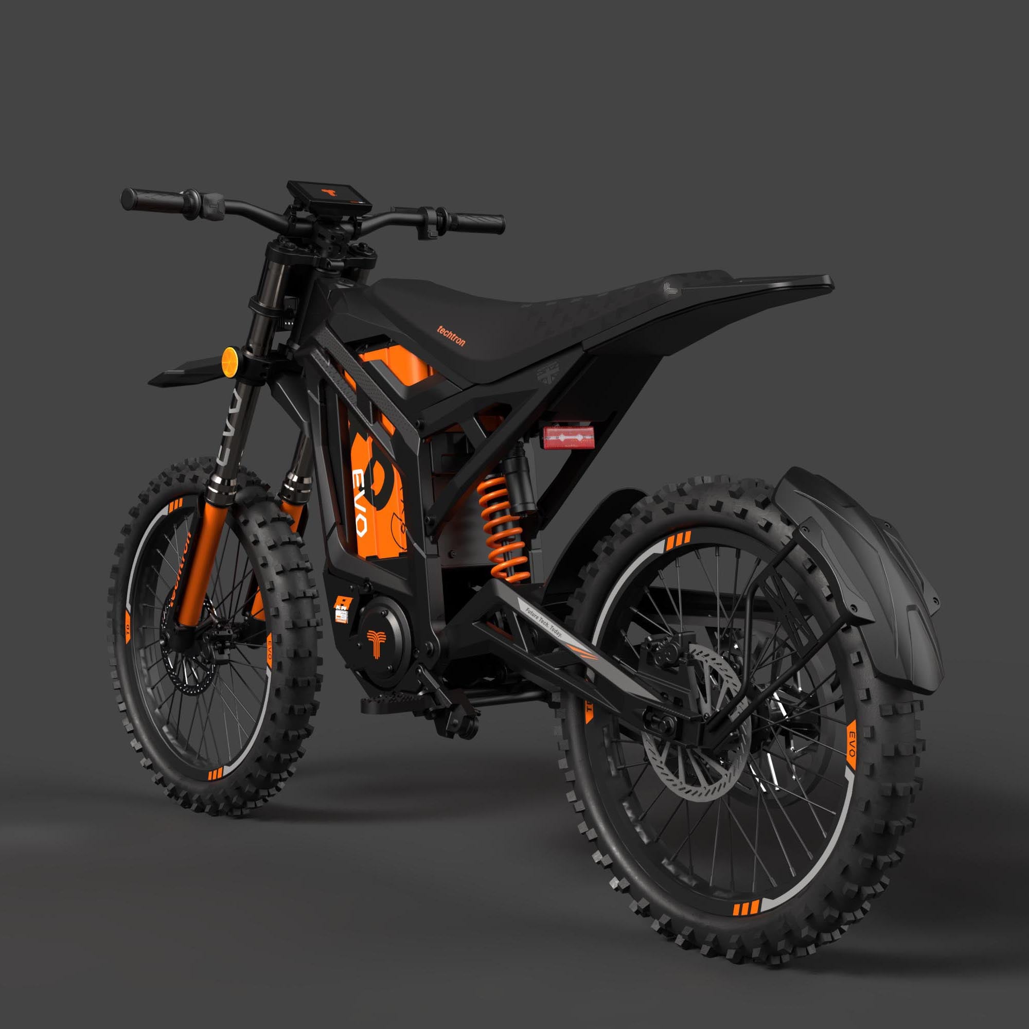 techtron TD3 EVO - 8 kW (72V 40Ah) e-Dirt Bike techtron